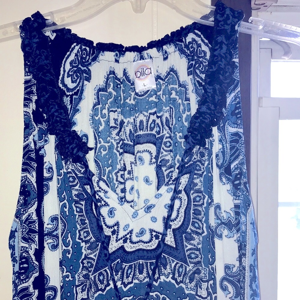 billa Boutique Top Perfect Condition Size L Festival, Beachy fun